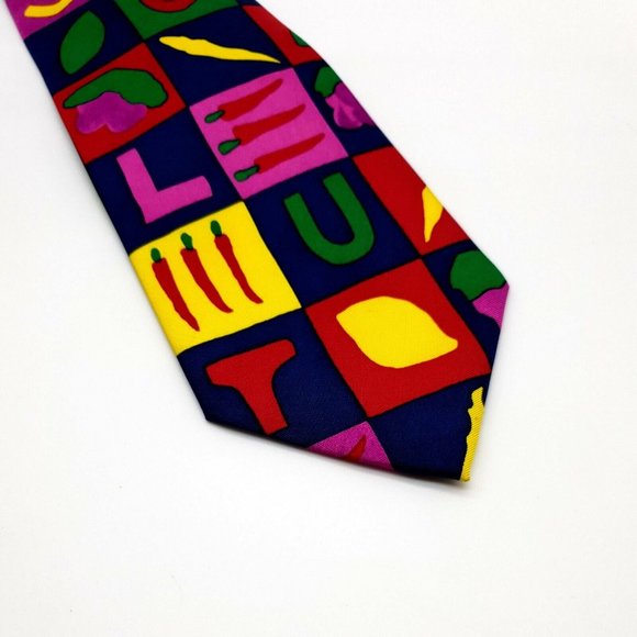 Absolut Vodka Mens Tie 100% Silk Bartender Waiter Waitress Club Cocktail #2 - Picture 3 of 6